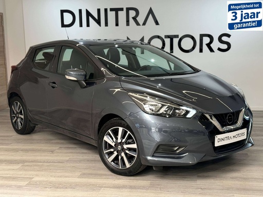 Nissan Micra 1.0i Acenta - Navi/Camera/Cruise/N-design interieur/*3 jaar garantie mogelijk!*